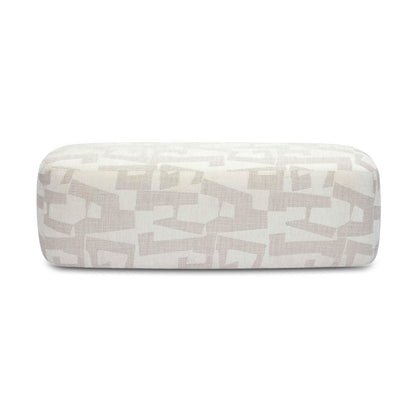 Graceland 54" Cream Performance Jacquard Bench
