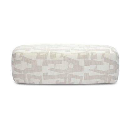 Graceland 54" Cream Performance Jacquard Bench