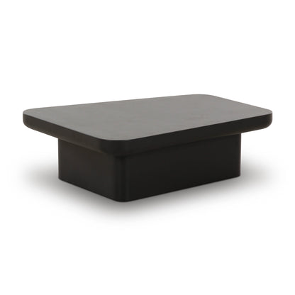 Yoko Black Coffee Table (32"-39") - Large