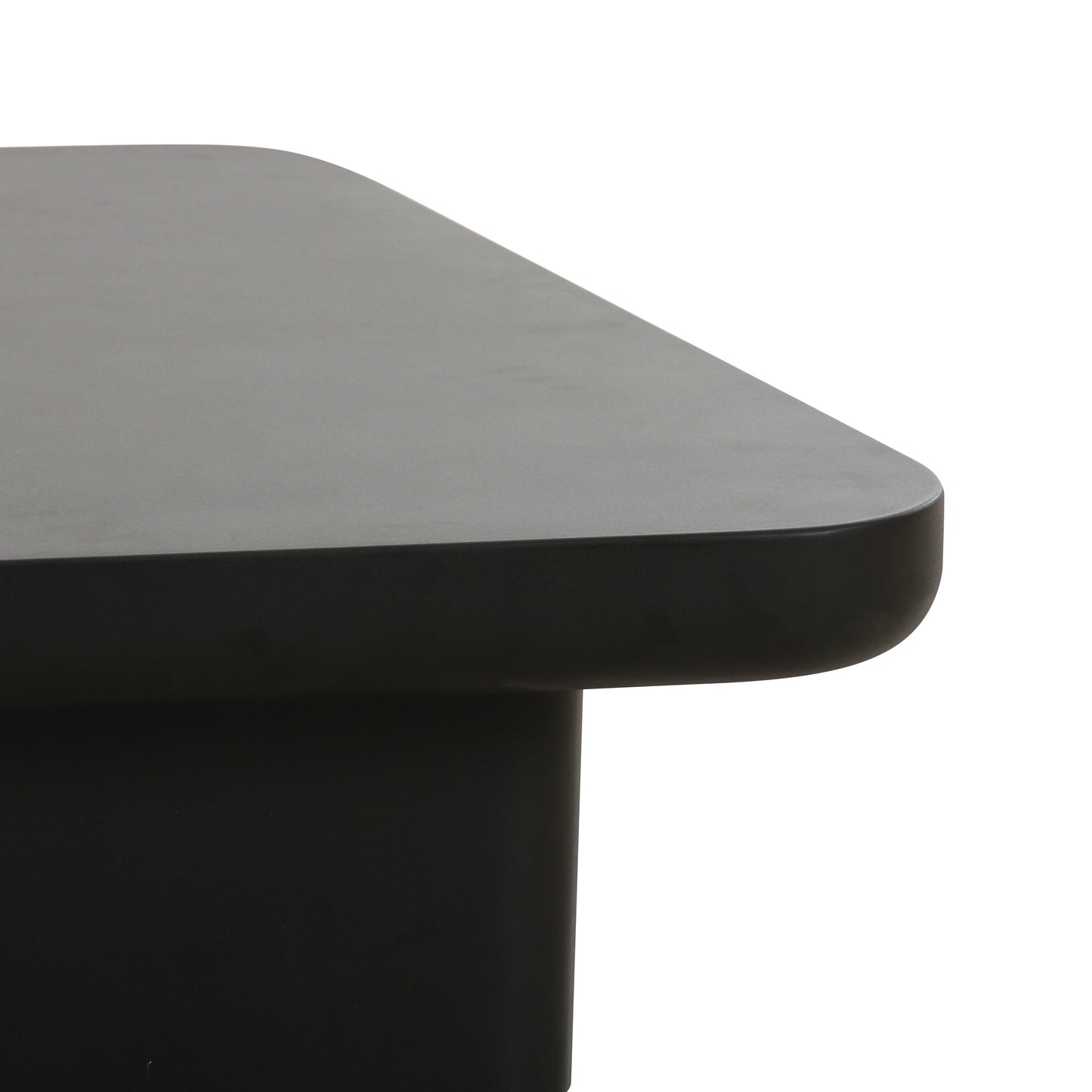 Yoko Black Coffee Table (32"-39")