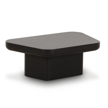 Yoko Black Coffee Table (32"-39") - Small