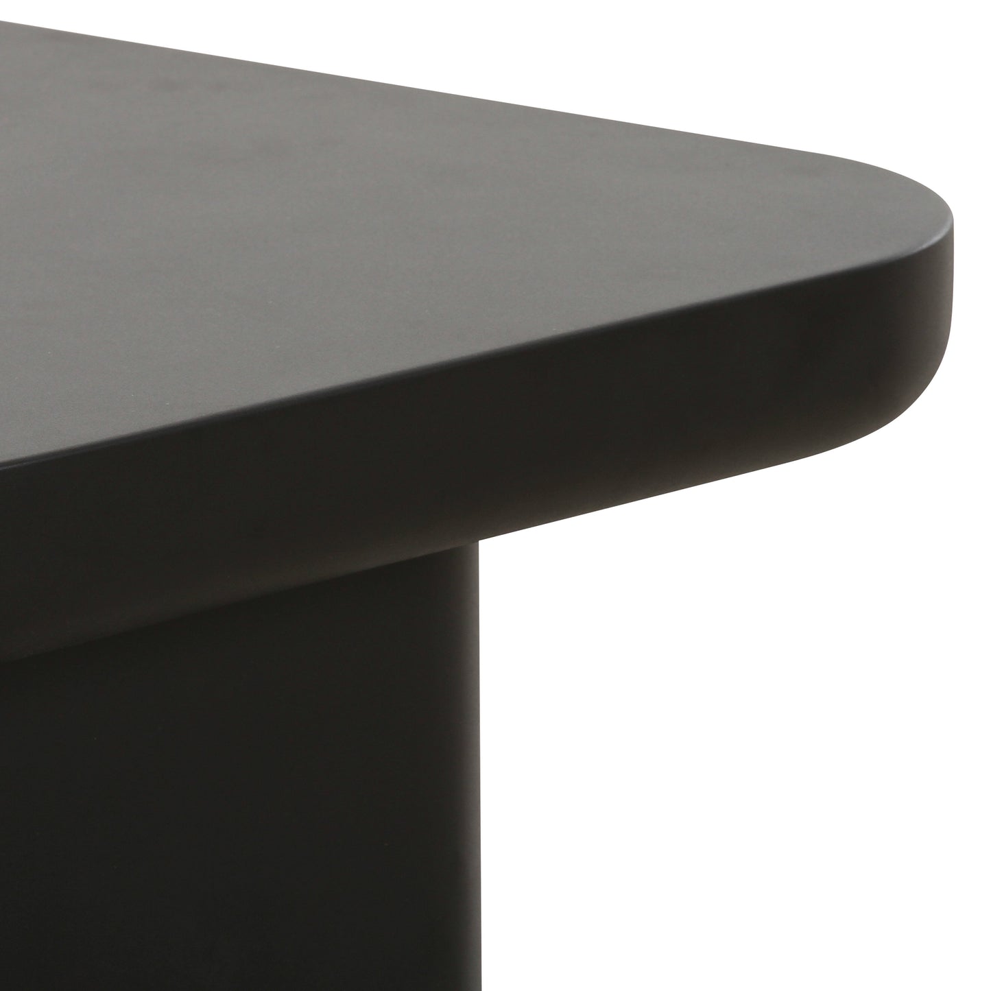 Yoko Black Coffee Table (32"-39")