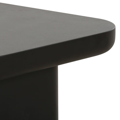 Yoko Black Coffee Table (32"-39")