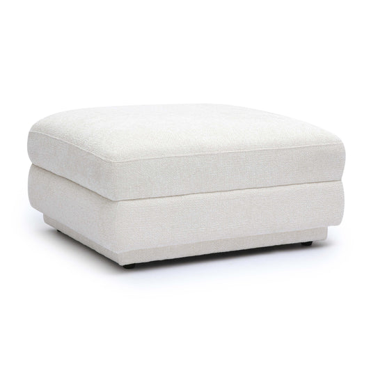 Perry Cream Performance Chenille Modular Ottoman - Default Variant