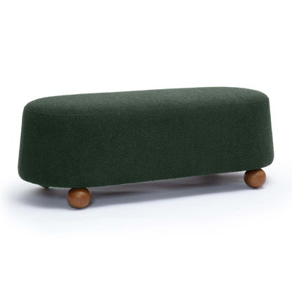 Jaine 48" Performance Boucle Large Ottoman