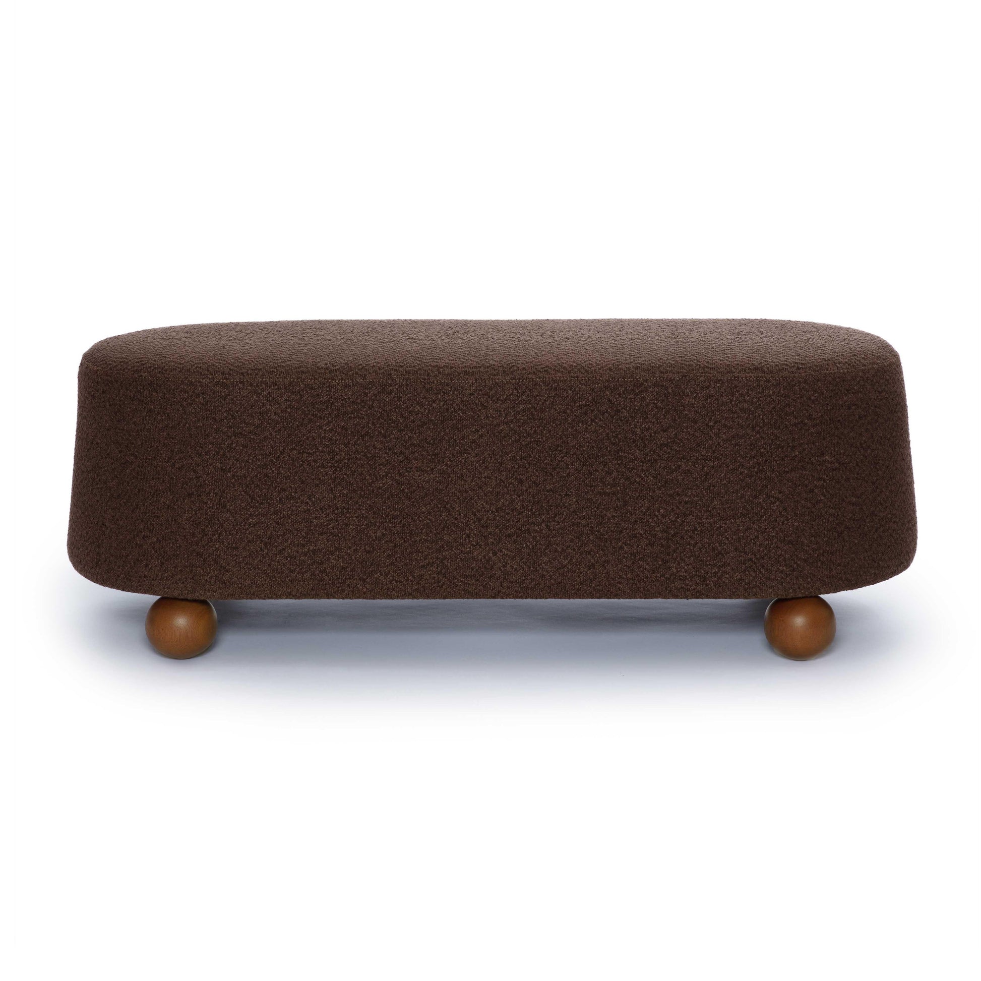 Jaine 48" Performance Boucle Large Ottoman