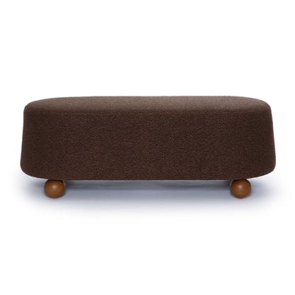 Jaine 48" Performance Boucle Large Ottoman