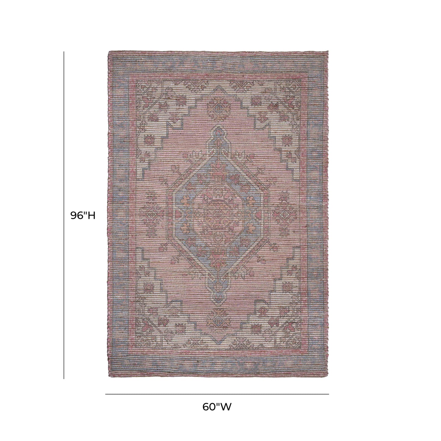 Madra Blush Tone Area Rug