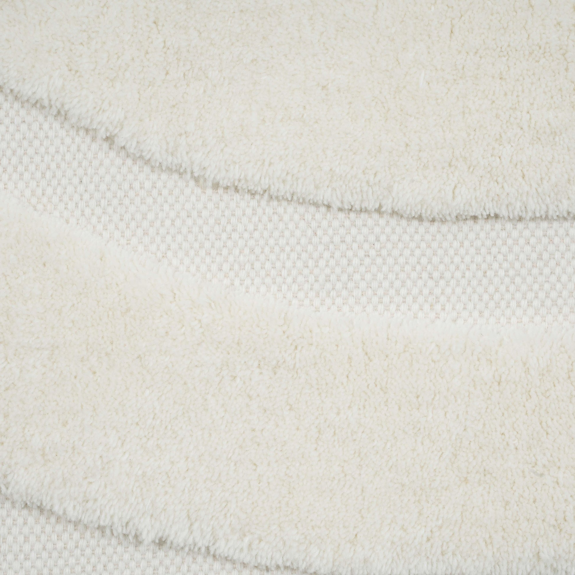 Loop White Area Rug