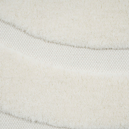 Loop White Area Rug