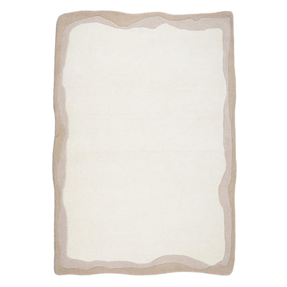 Tarba Rectangular Floor Rug - Tan / 5' x 7'