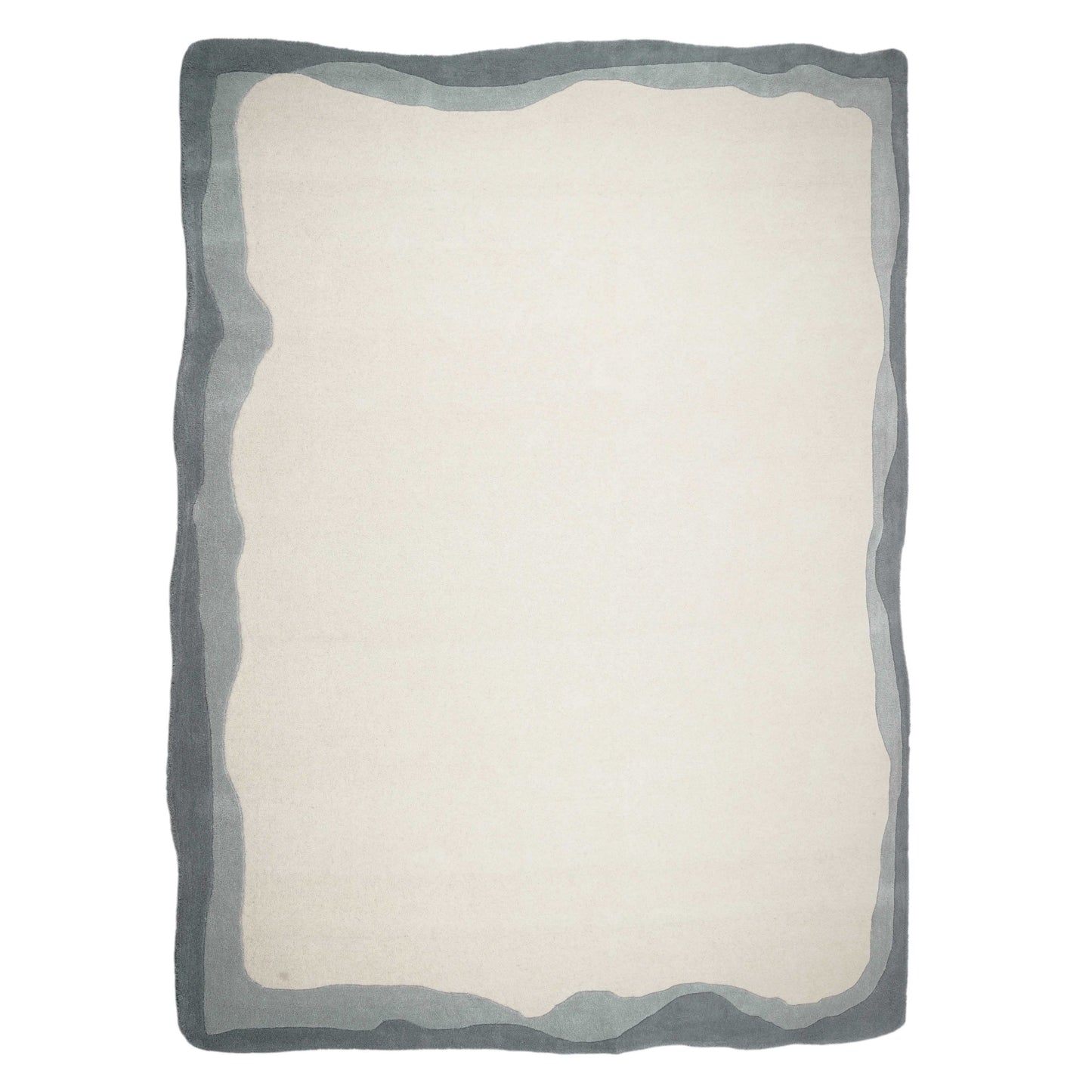 Tarba Rectangular Floor Rug - Grey / 8' x 10'