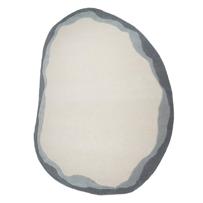 Tarba Organic Floor Rug - Grey