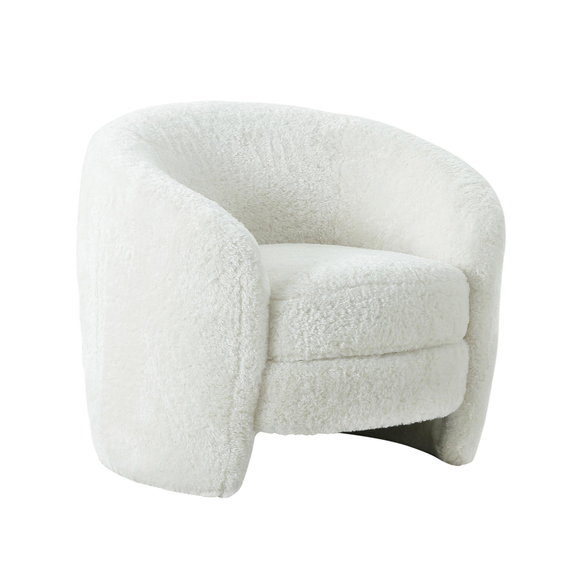 Dakota Performance Faux Shearling Accent Chair - Default Variant
