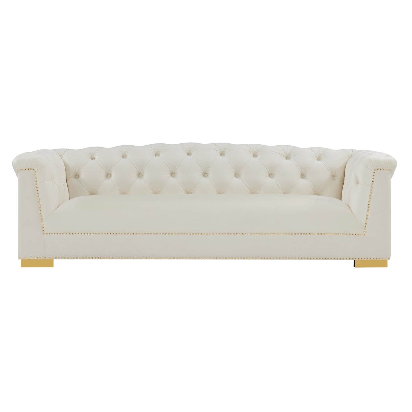 Farah 91" Performance Velvet Sofa by Inspire Me! Home Decor