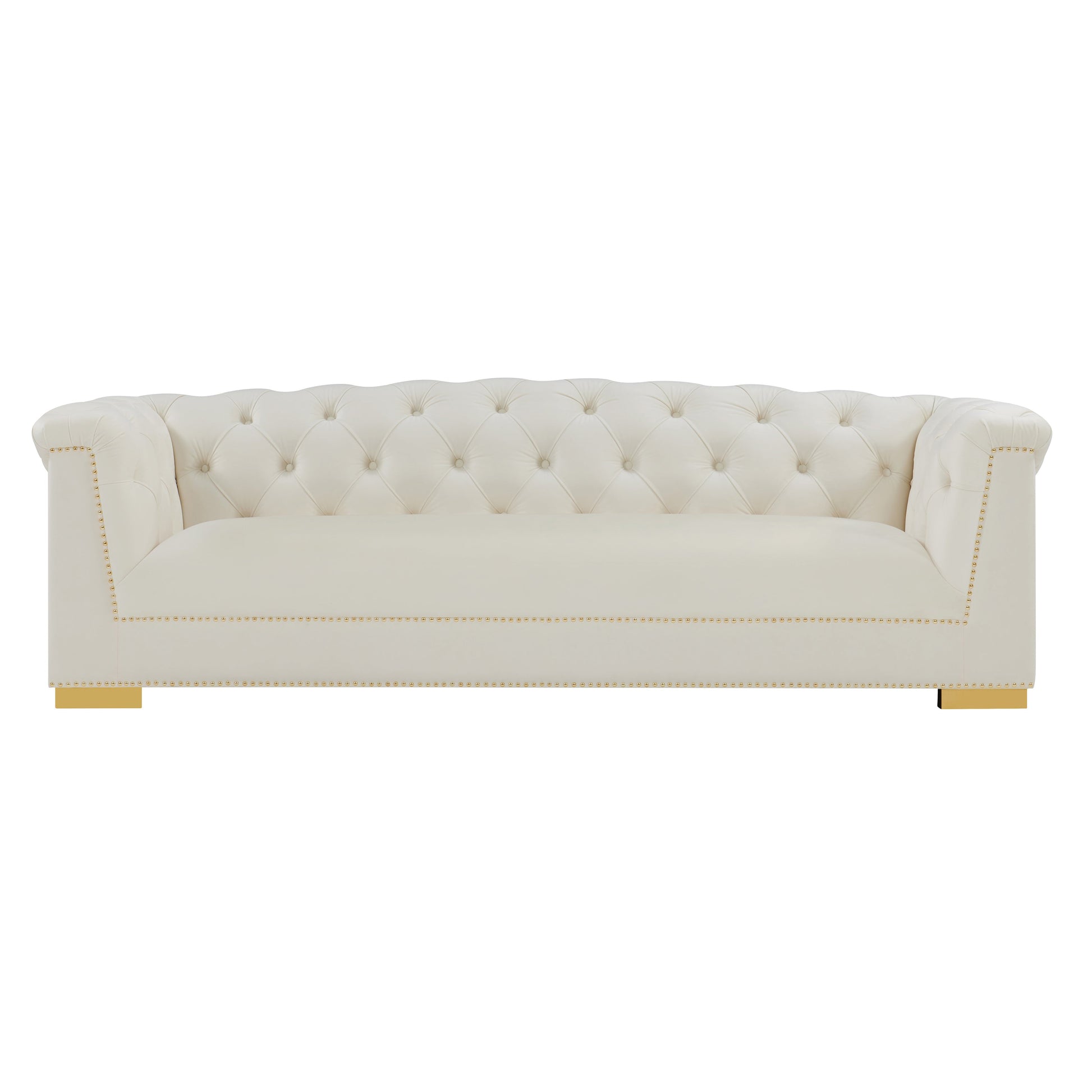 Farah 91" Performance Velvet Sofa by Inspire Me! Home Decor