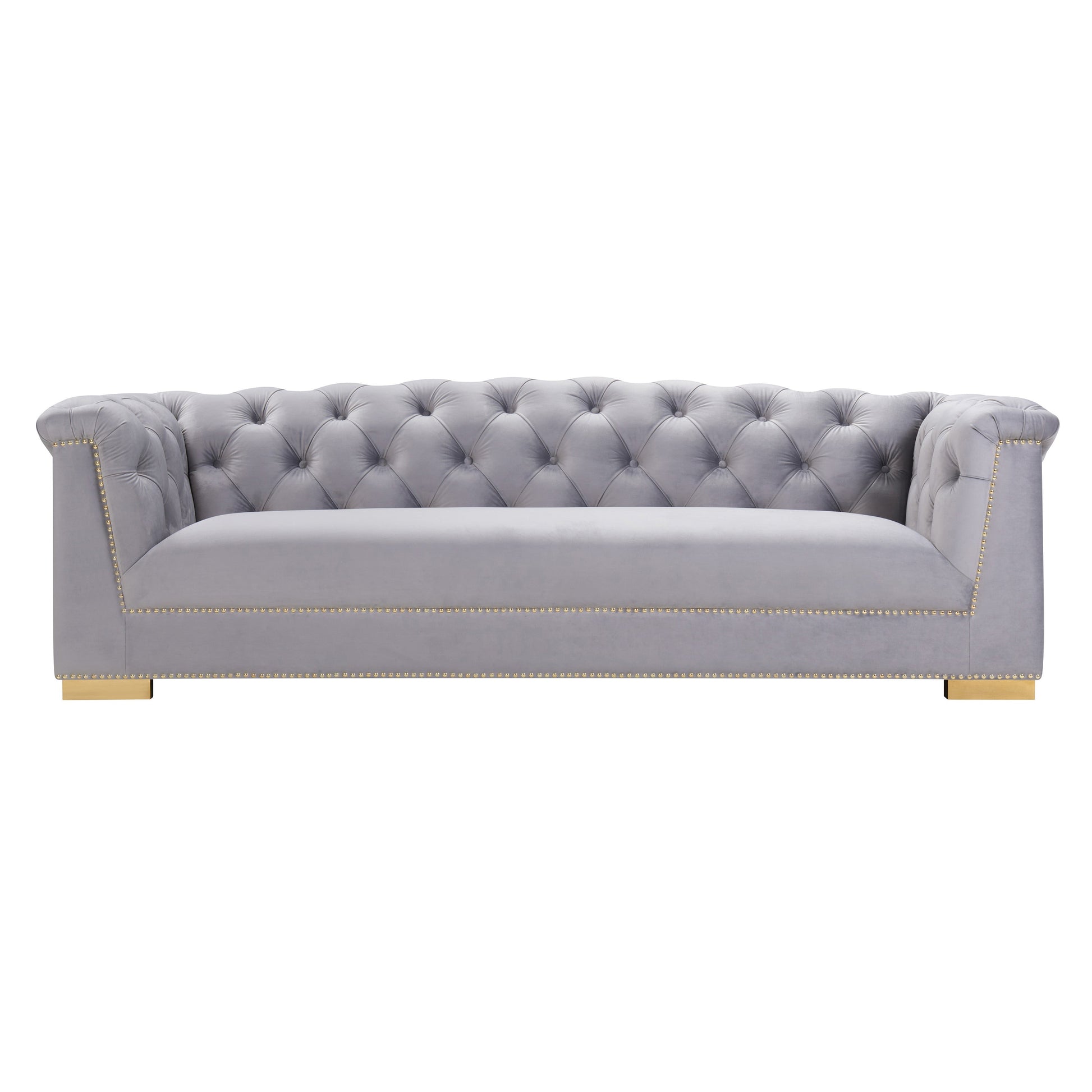 Farah 91" Performance Velvet Sofa by Inspire Me! Home Decor