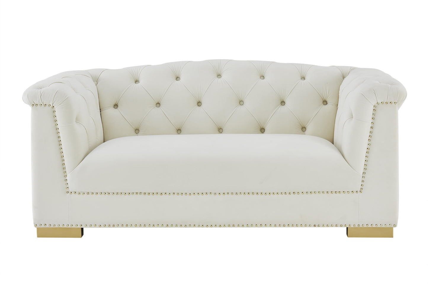 Farah 69" Performance Velvet Loveseat by Inspire Me! Home Decor