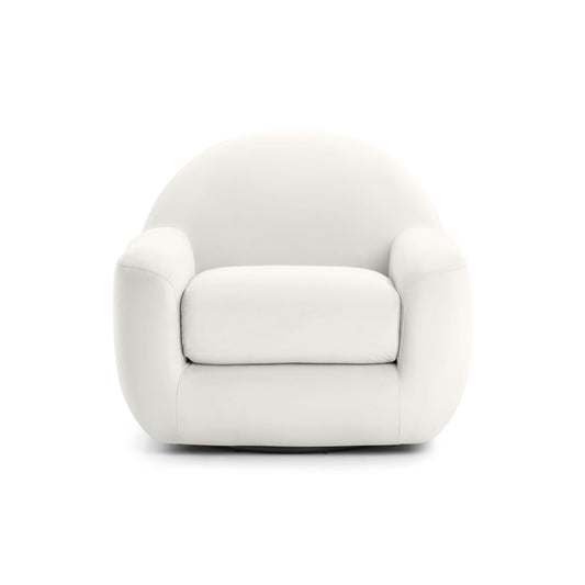 Tiago Performance Velvet Swivel Accent Chair