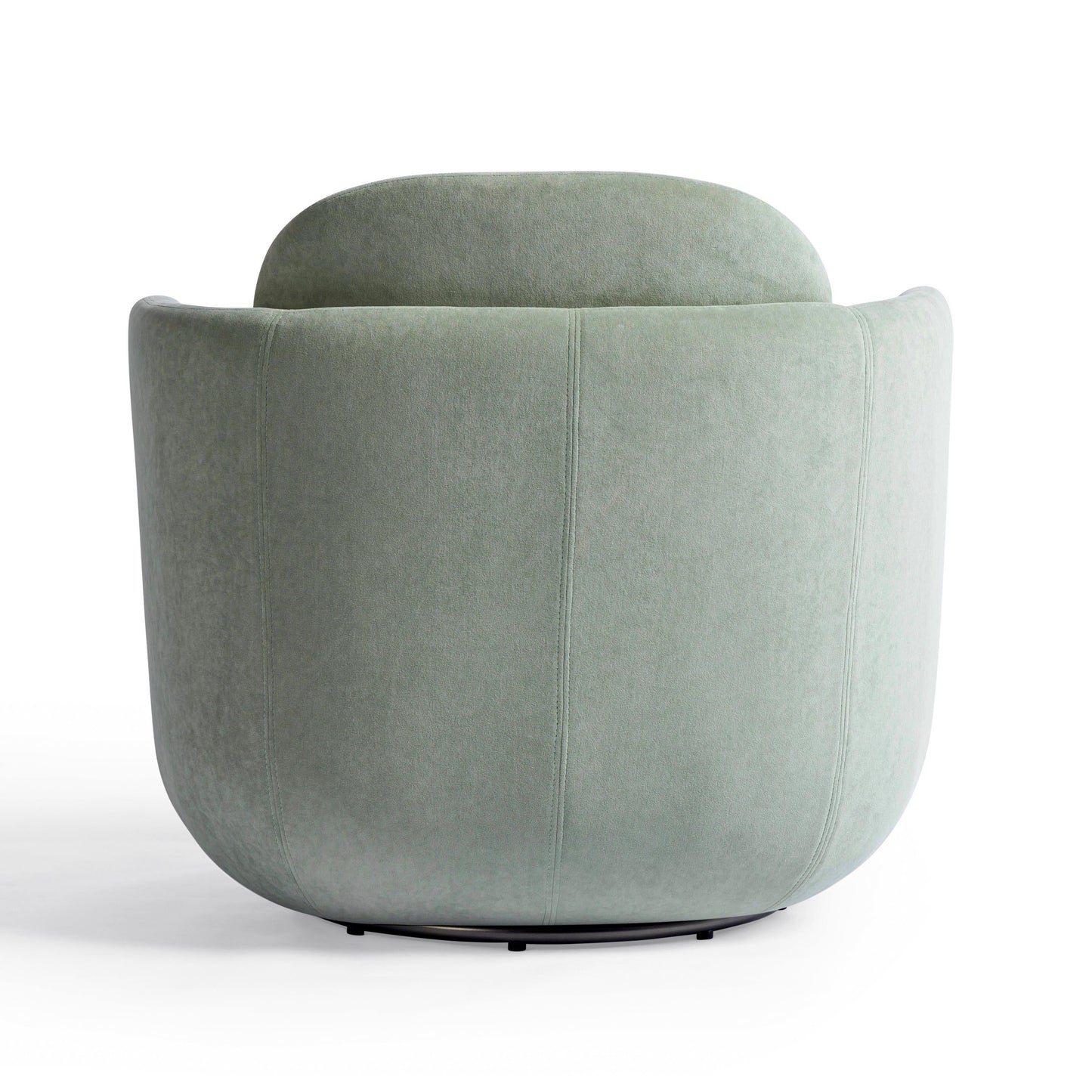 Wolfie Performance Velvet Swivel Accent Chair