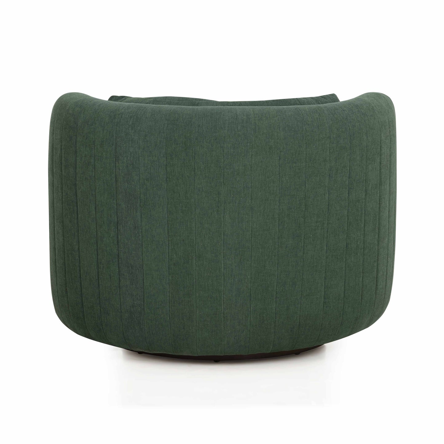 Nura Contract-Grade Chenille Swivel Accent Chair