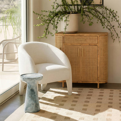 Kris Contract-Grade Chenille Accent Chair
