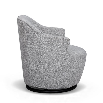 Skyla Performance Boucle Swivel Accent Chair