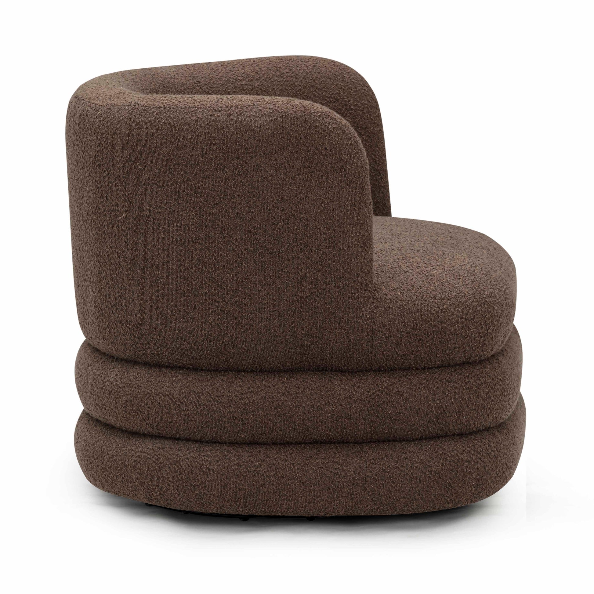 Astor Heavy Performance Boucle Swivel Hotel Lounge Chair