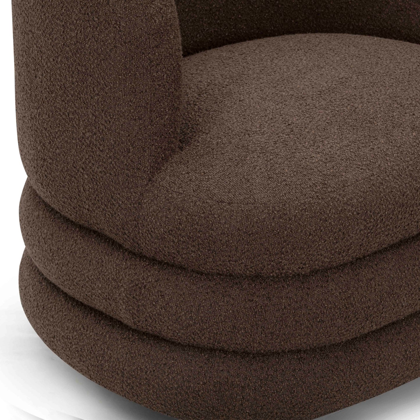Astor Heavy Performance Boucle Swivel Hotel Lounge Chair