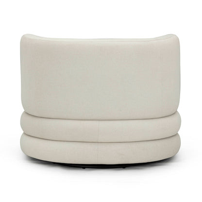 Astor Performance Faux Mohair Swivel Hotel Lounge Chair