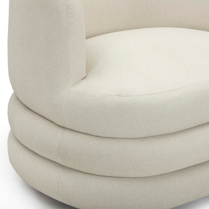 Astor Performance Faux Mohair Swivel Hotel Lounge Chair