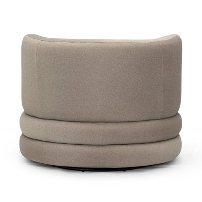 Astor Performance Faux Mohair Swivel Hotel Lounge Chair
