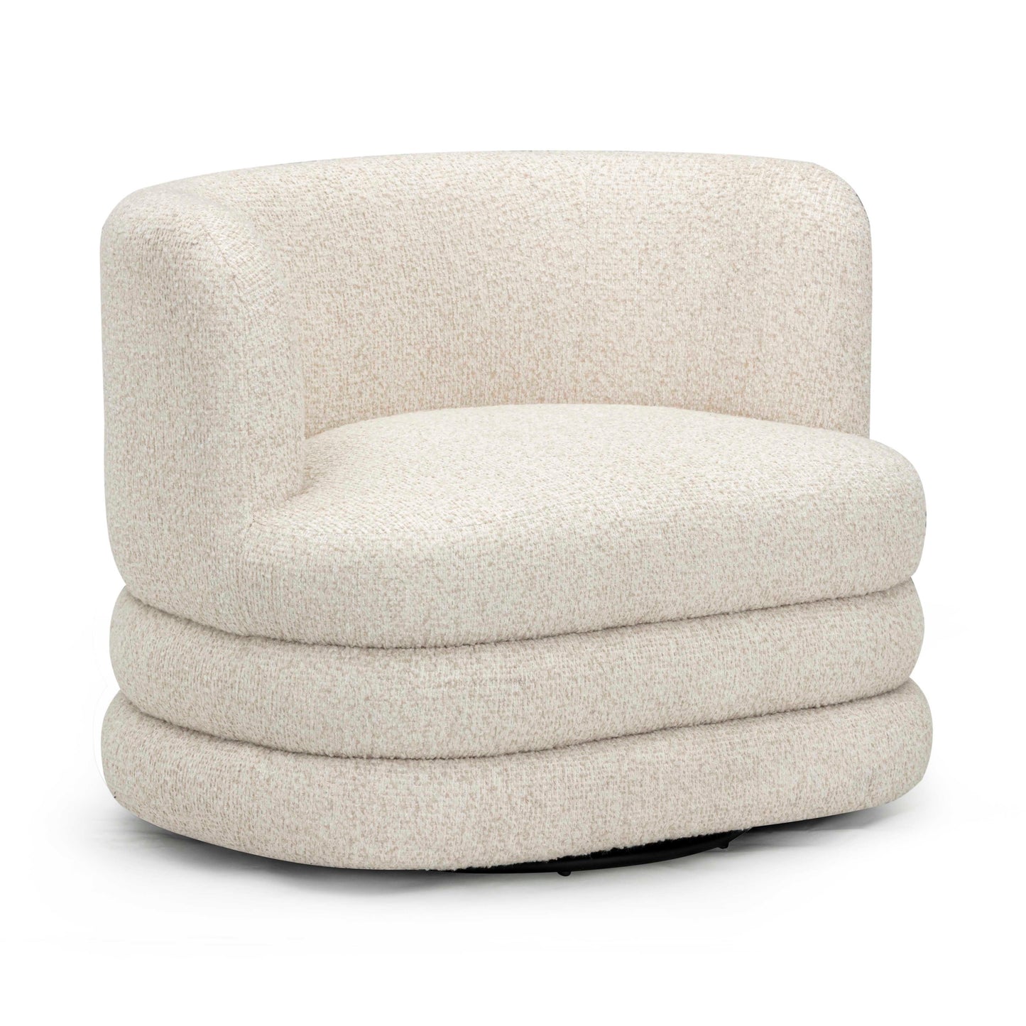 Astor Heavy Performance Boucle Swivel Hotel Lounge Chair