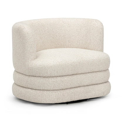 Astor Heavy Performance Boucle Swivel Hotel Lounge Chair