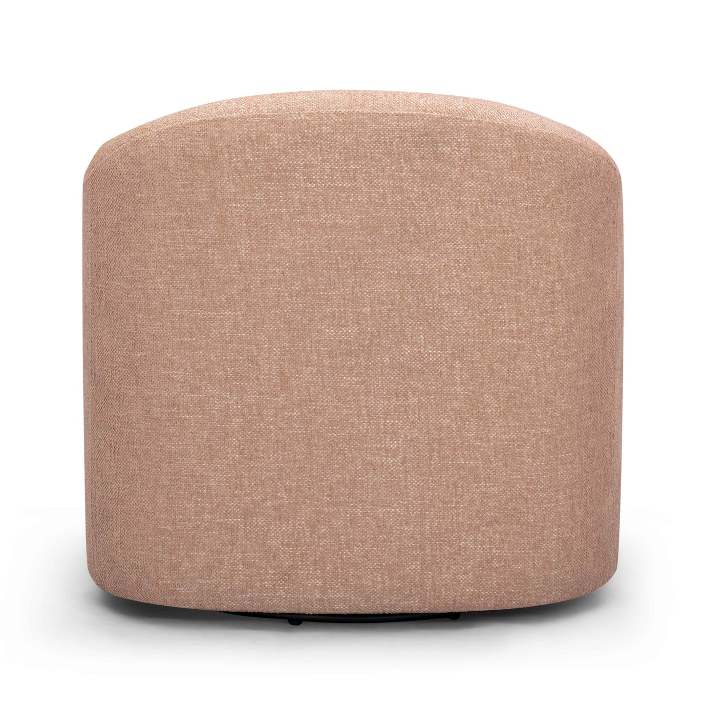 Thao Contract-Grade Basketweave Fabric Swivel Accent Chair