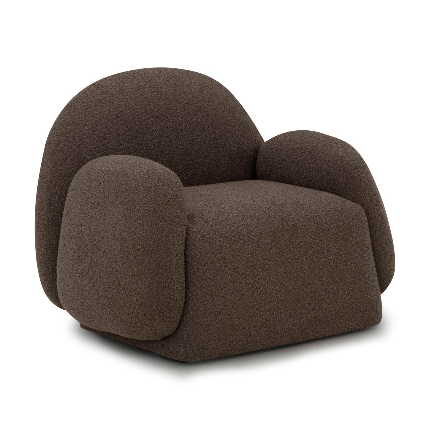 Marius Contract-Grade Boucle Accent Chair