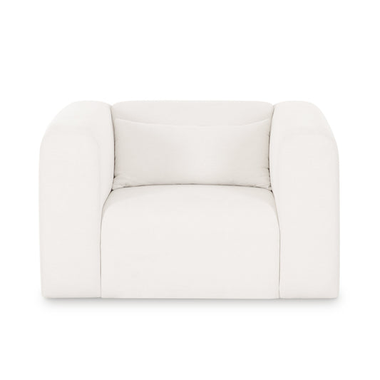 Tarra Cream Performance Chenille Accent Chair - Default Variant