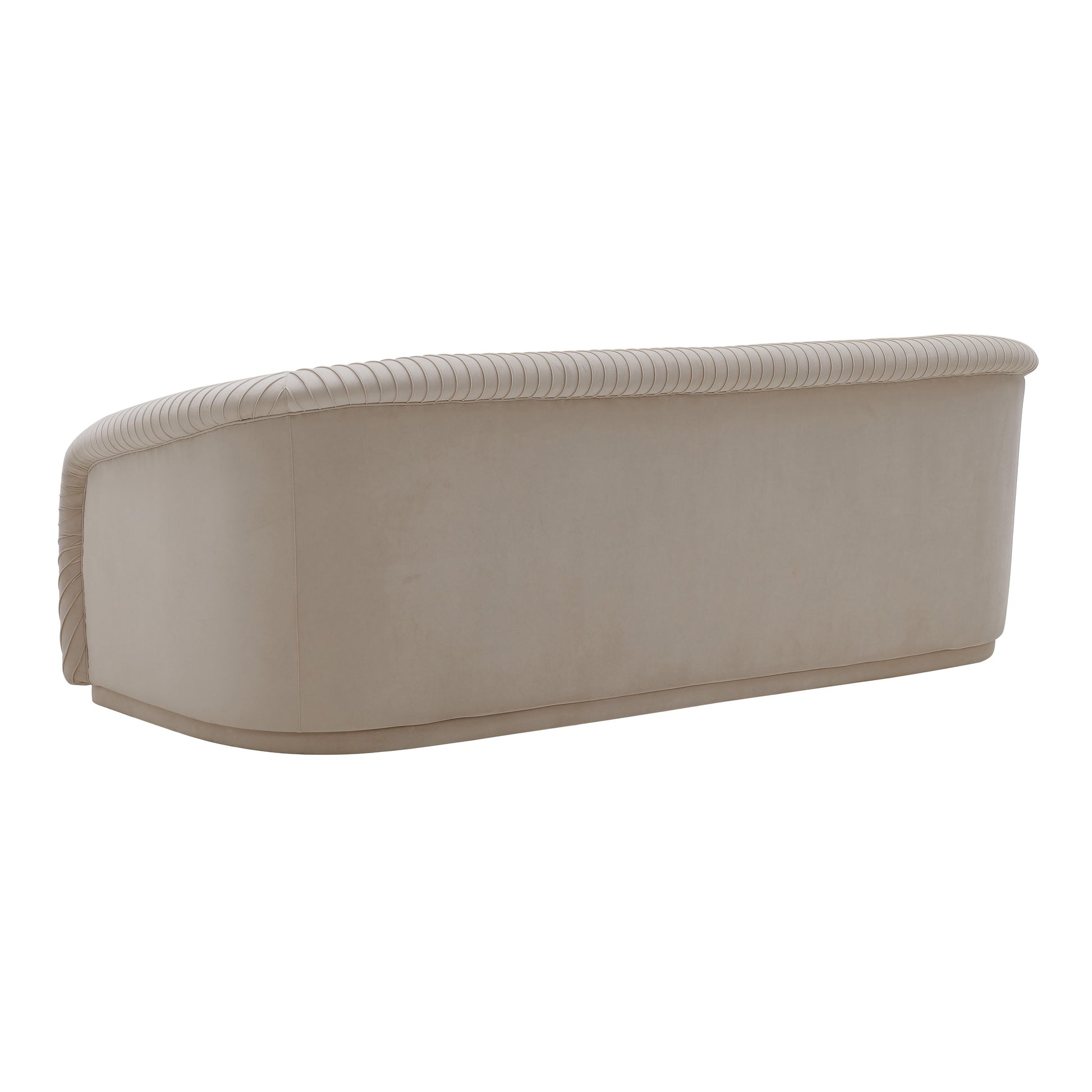 Yara 90.6" Pleated Performance Velvet Sofa by Inspire Me! Home Decor
