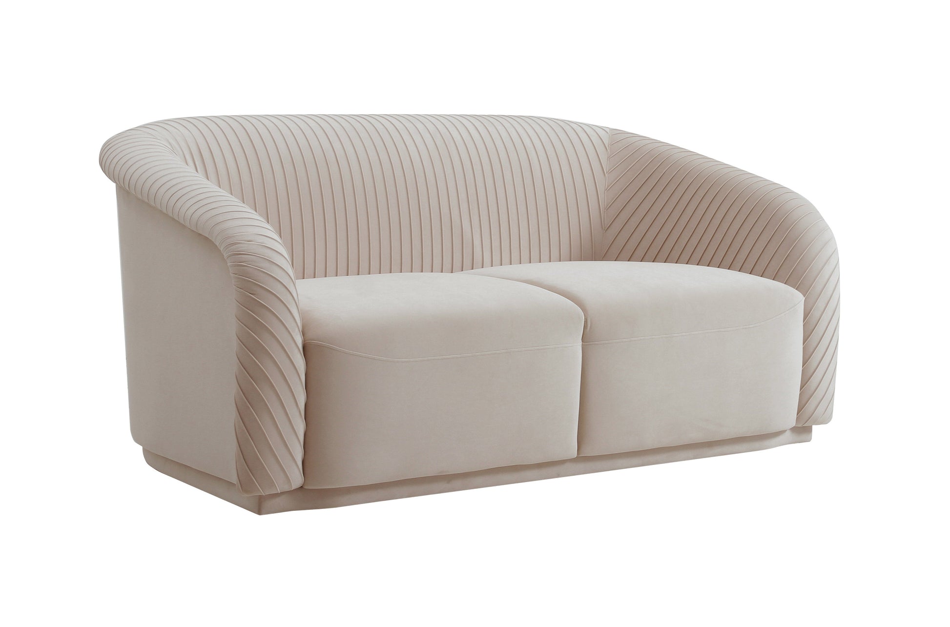 Yara 70" Loveseat by Inspire Me! Home Decor - Beige