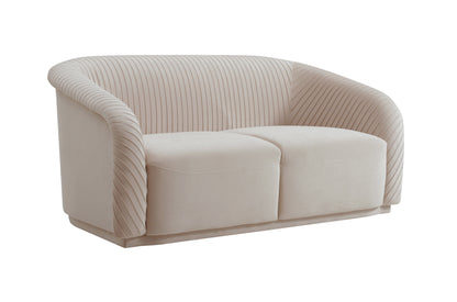 Yara 70" Loveseat by Inspire Me! Home Decor - Beige