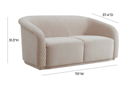 Yara 70" Loveseat by Inspire Me! Home Decor