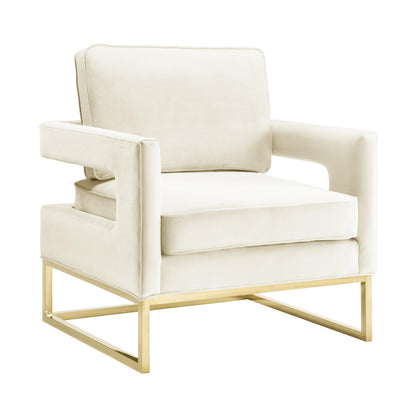 Avery Performance Velvet Accent Chair