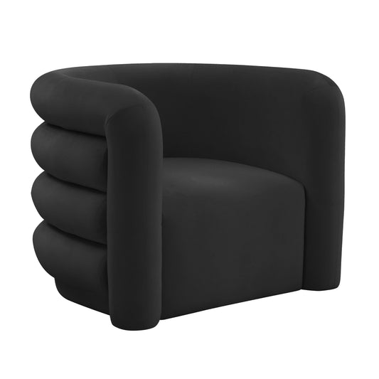 Curves Performance Velvet Lounge Chair