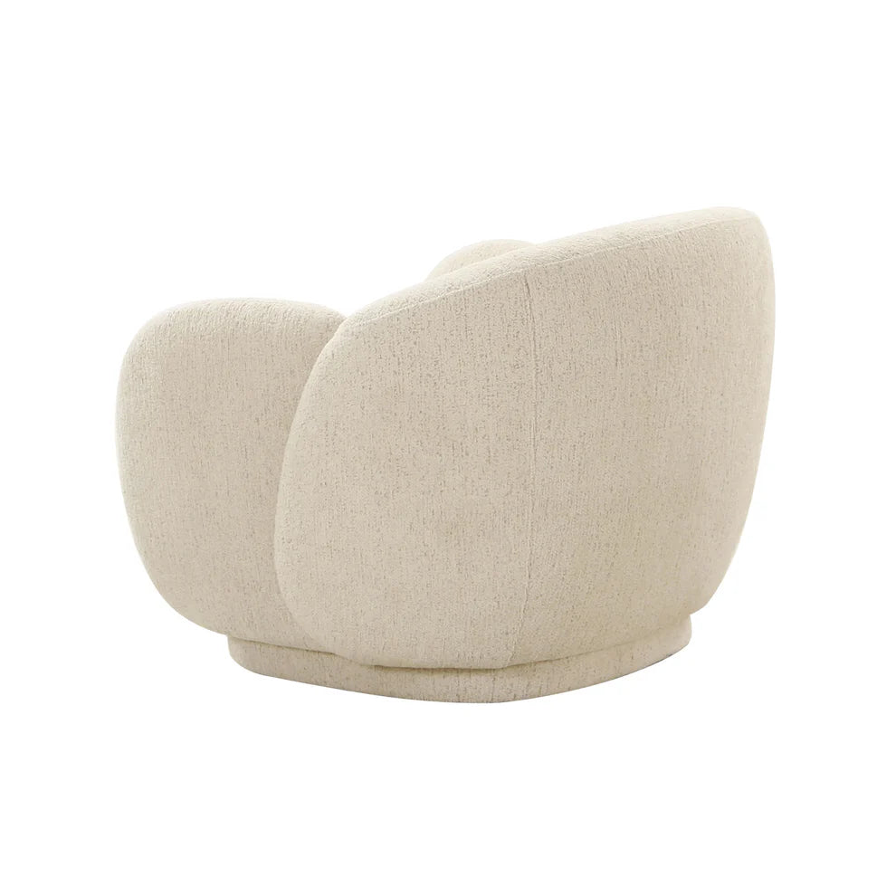 Misty Performance Boucle Accent Chair Cream