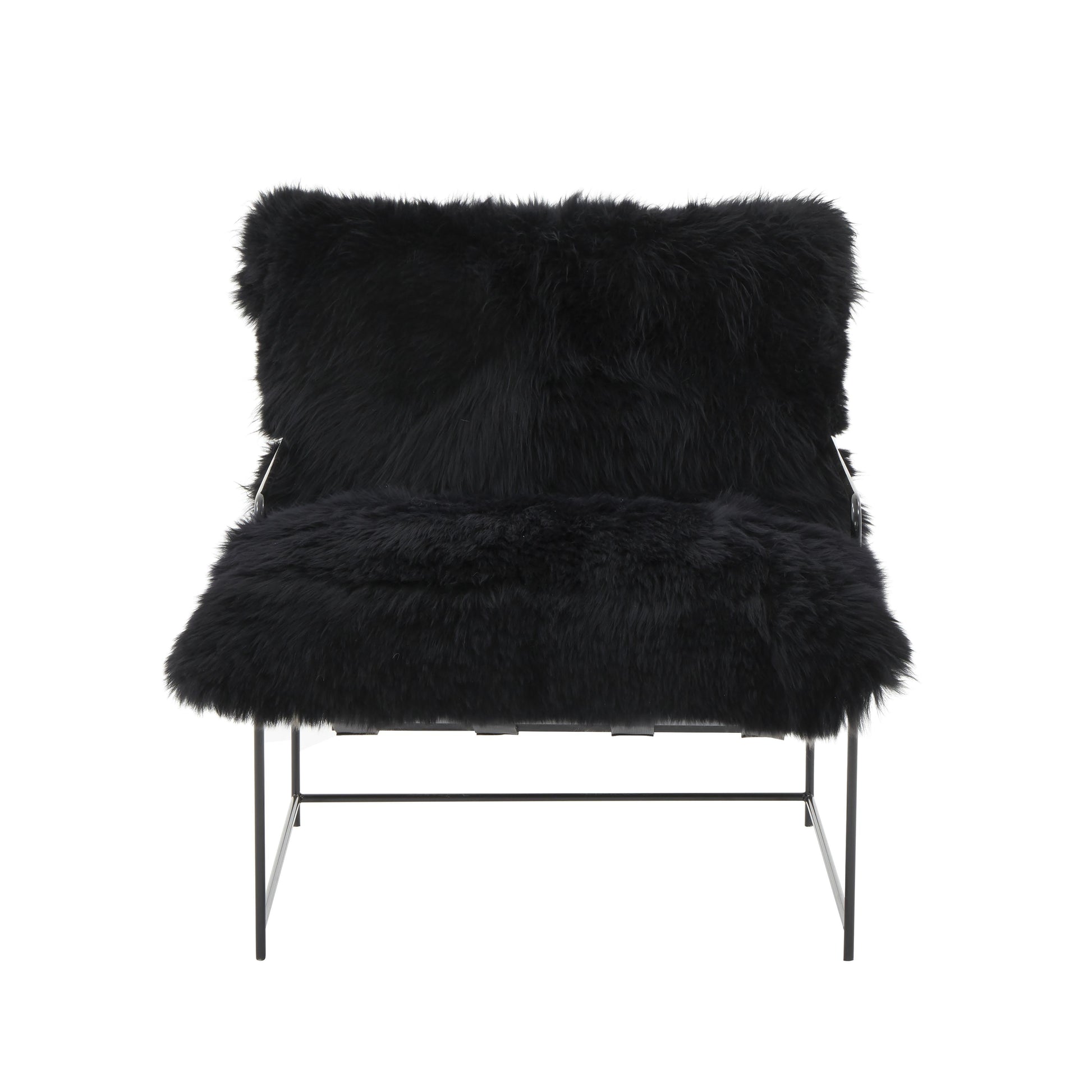 Kimi Genuine Sheepskin Accent Chair