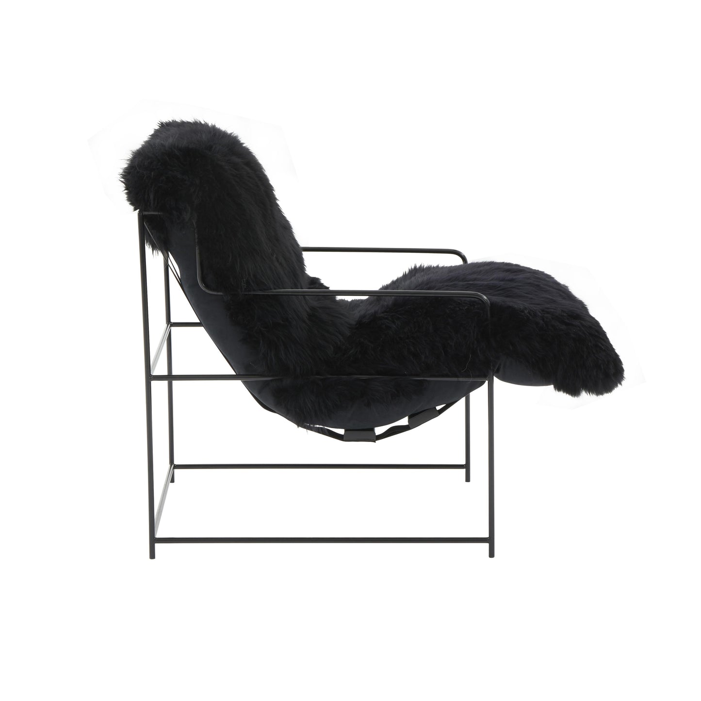 Kimi Genuine Sheepskin Accent Chair