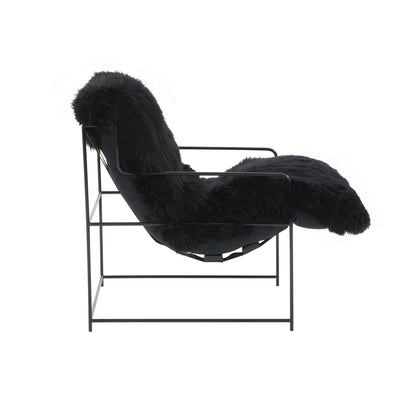 Kimi Genuine Sheepskin Accent Chair