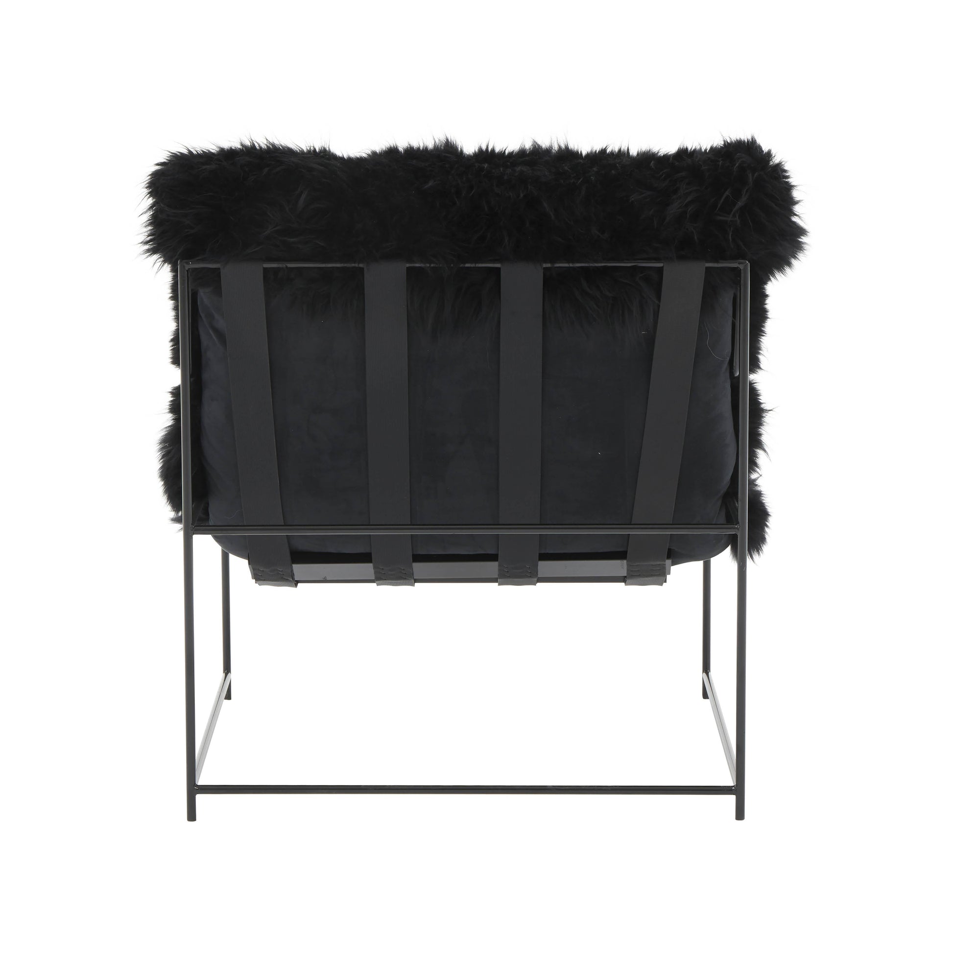 Kimi Genuine Sheepskin Accent Chair