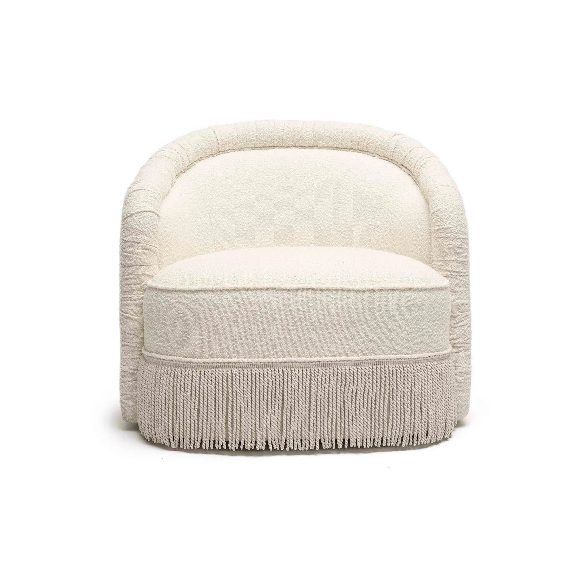 Pamela Cream Performance Boucle  Accent Chair