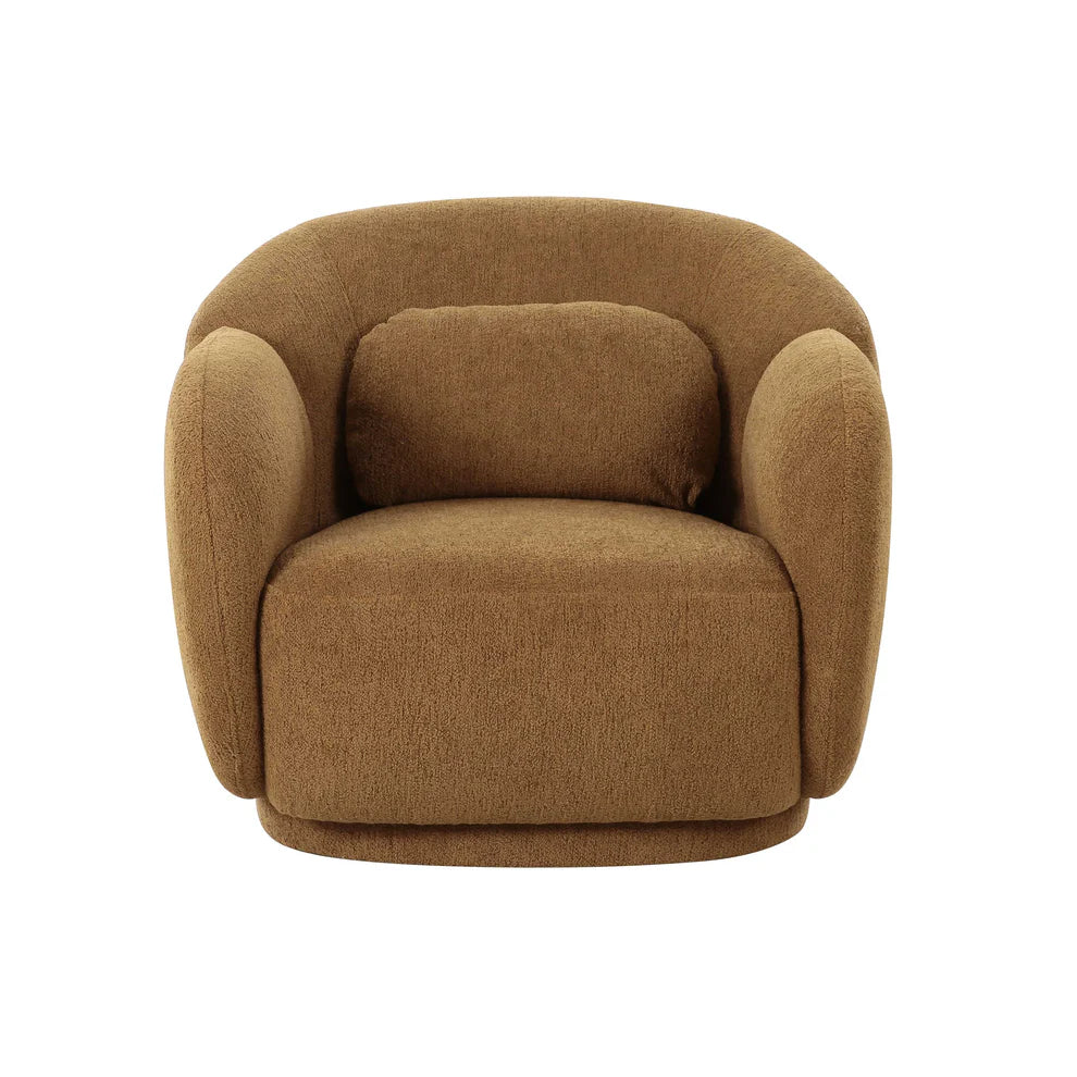 Misty Performance Boucle Accent Chair Cream